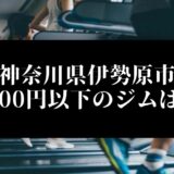 神奈川県伊勢原市5000円以下のジムは？